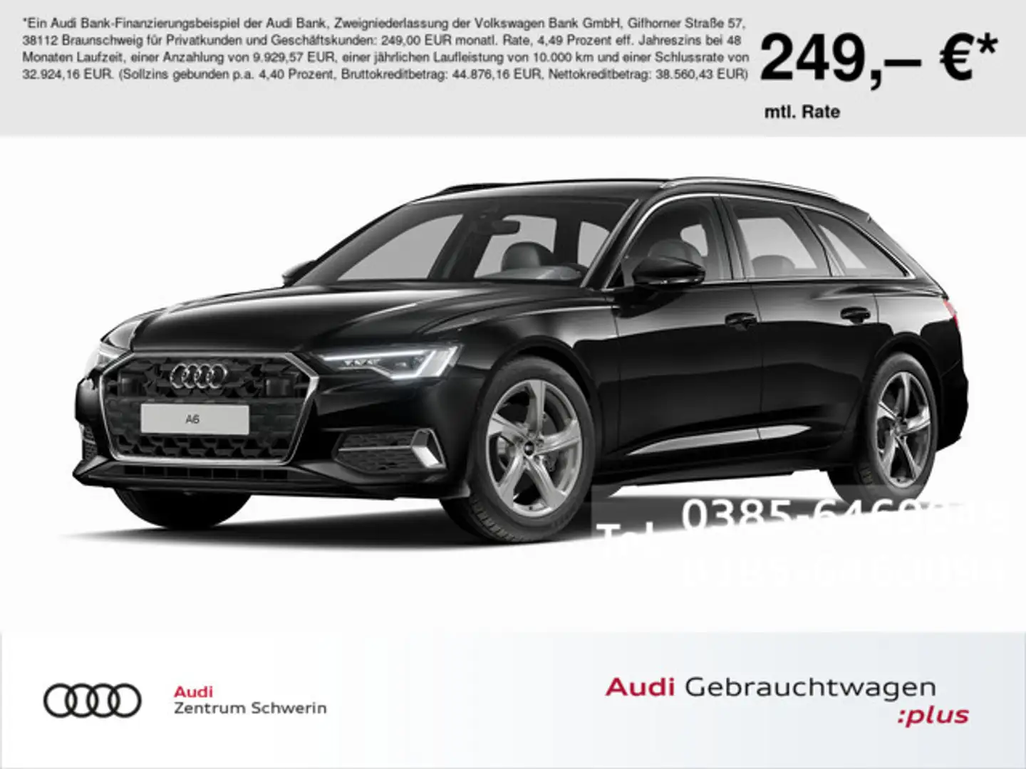 Audi A6 Avant 45 TFSI advanced S-tronic MATRIX-LED Чёрный - 1