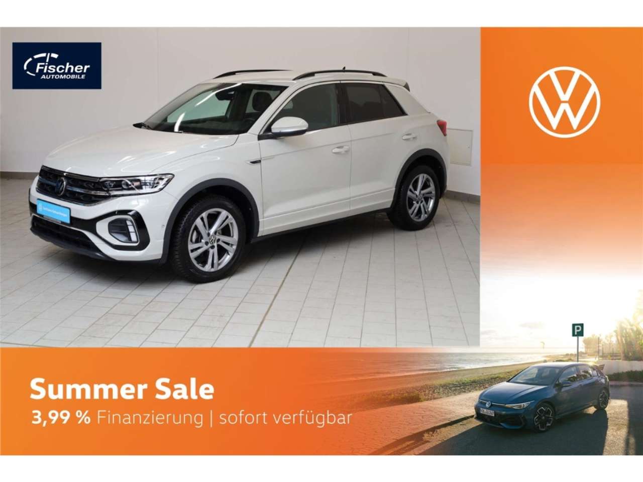 Volkswagen T-Roc 2024 — 1.0 TSI R-Line 6-Gang LED/RFK/ACC/RFK/PDC