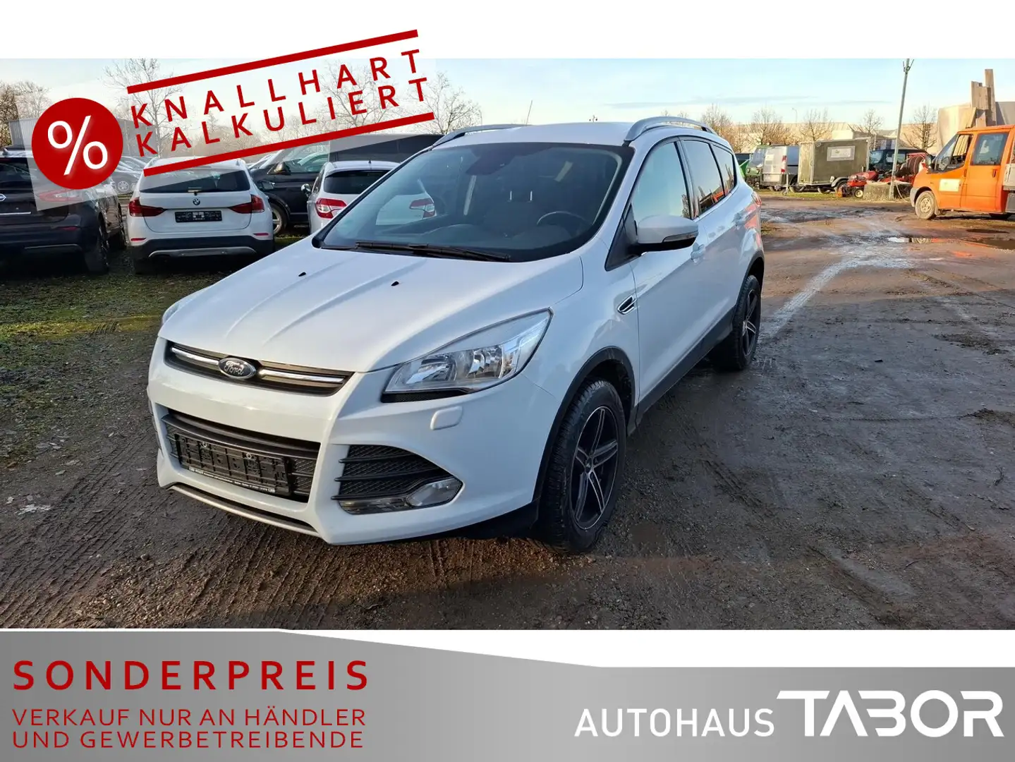 Ford Kuga 1.5 EcoBoost 4x2 Trend LM SHZ PDC Klima GRA Blanc - 1
