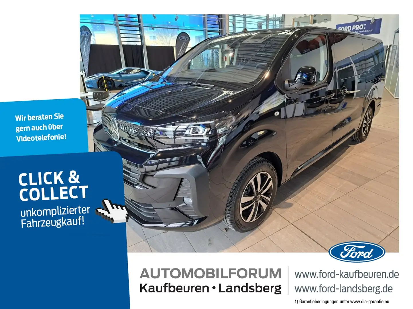 Citroen Spacetourer 2.0 BlueHDi 180 FAP LED Pano SHZ Чорний - 1
