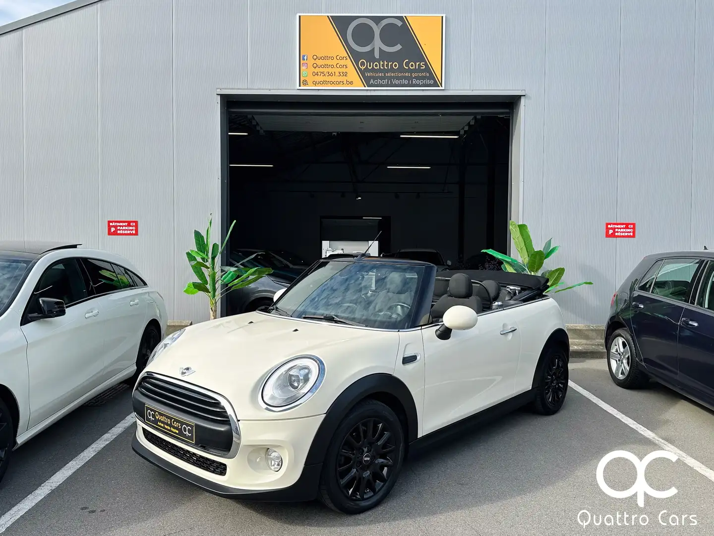 MINI One Cabrio 1.2 Essence - LED - Bluetooth - Sieges chauff Beige - 1