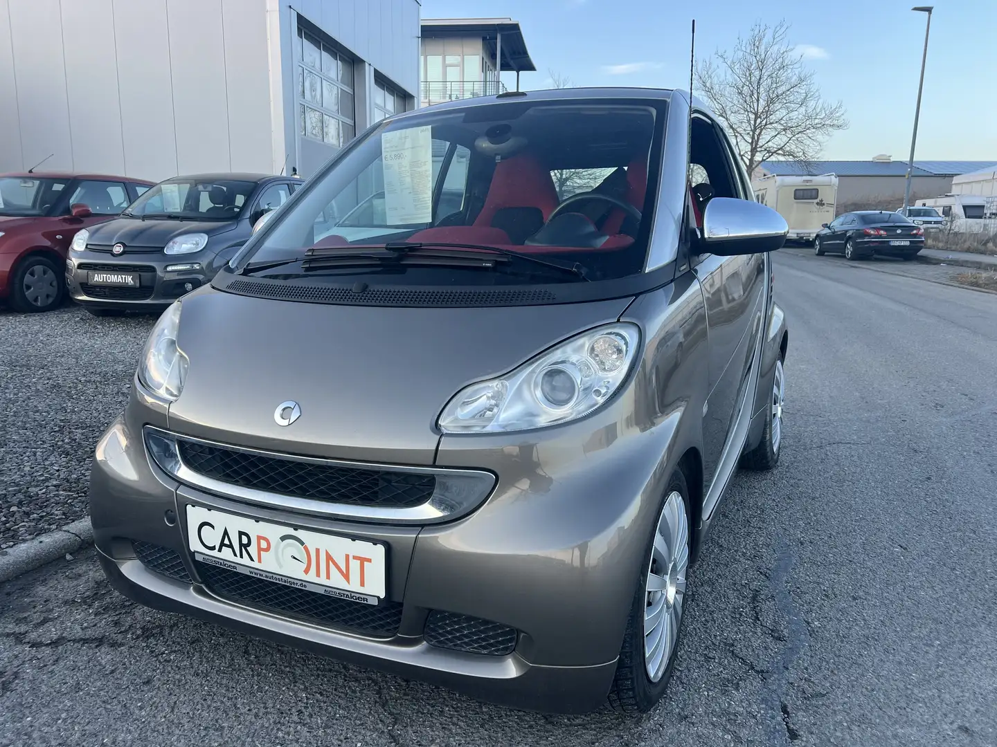 smart forTwo *Cabrio*Servolenkung*Automatik*Klima*71PS*ALU* Grau - 1