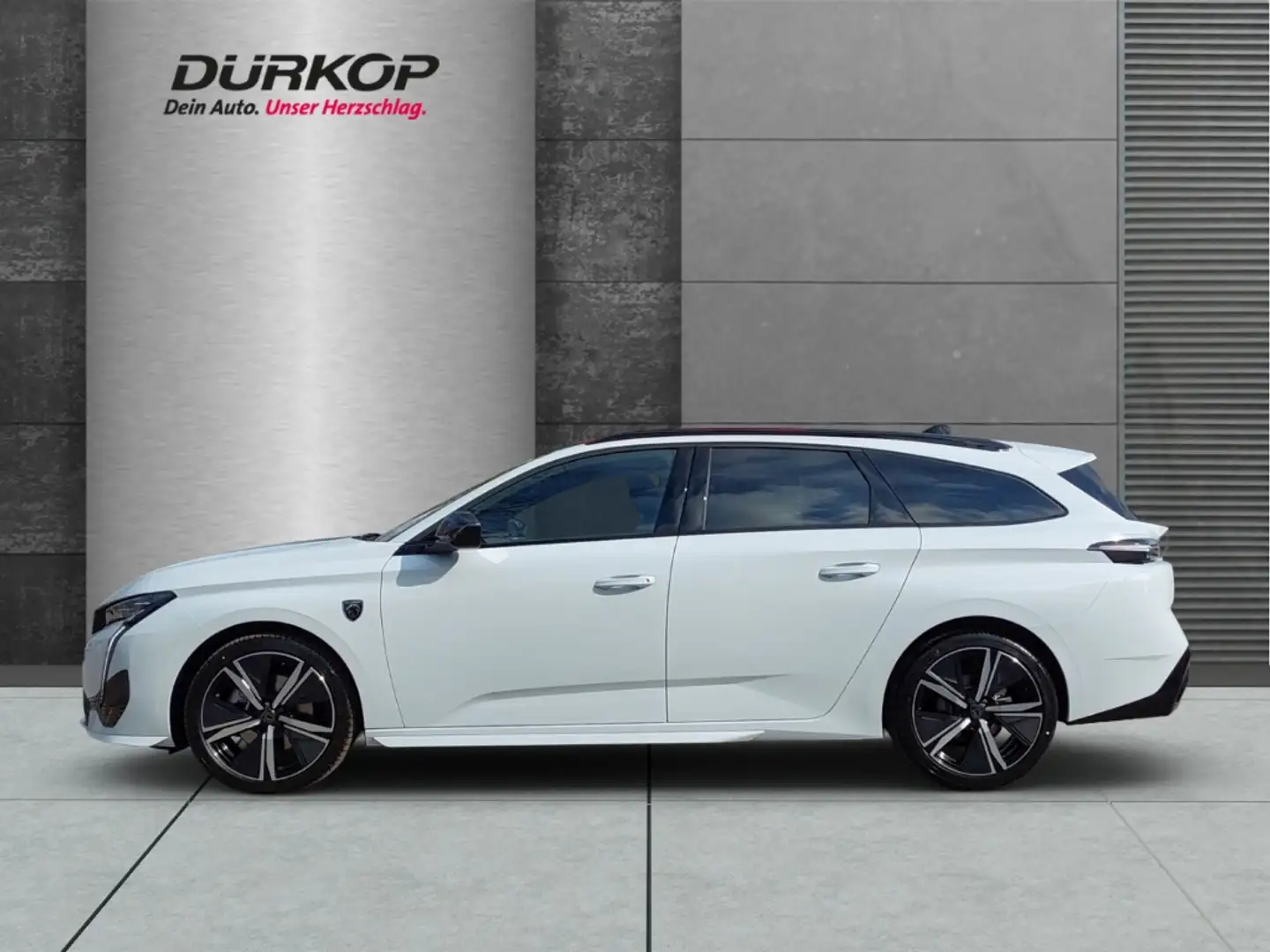 Peugeot 308 SW GT Hybrid 145 e-DSC6 AHK Panorama NAVI KAMERA S Blanco - 2