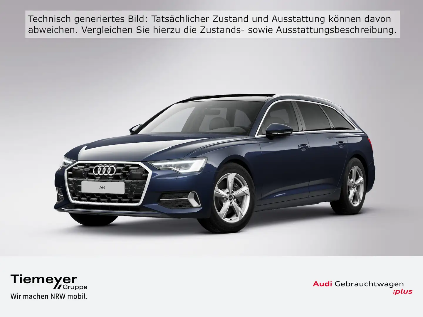 Audi A6 45 TFSI Q ADVANCED MATRIX AHK MEMORY KA Blau - 1
