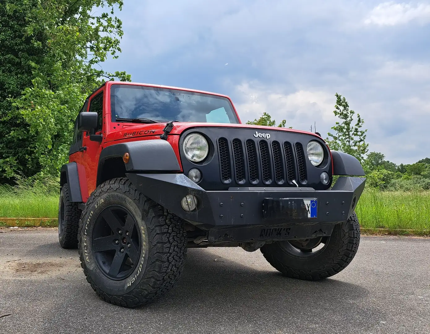 Jeep Wrangler Rubicon Euro 6 Rocks omologata Rosso - 1