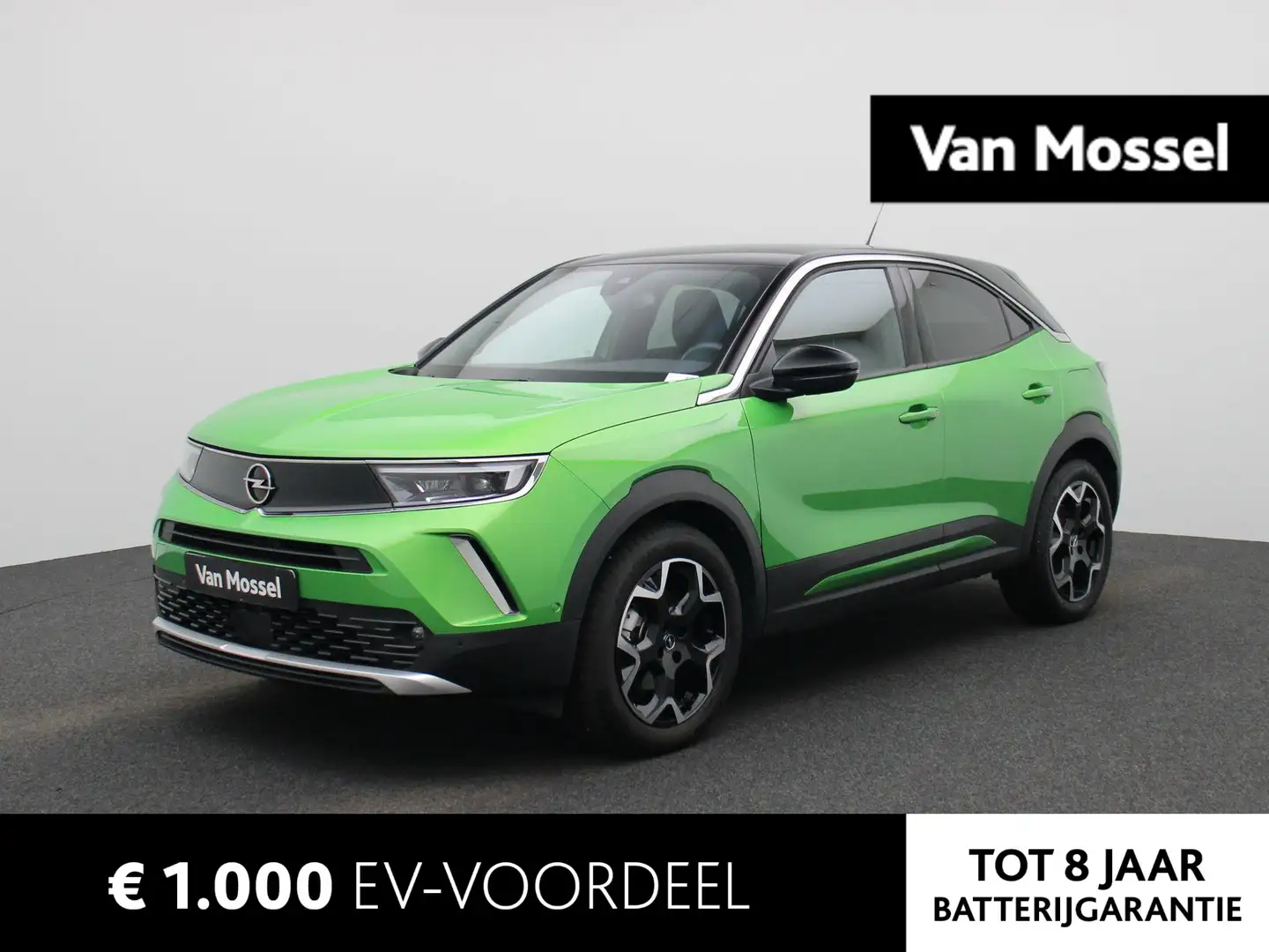 Opel Mokka-E Ultimate 50-kWh Groen - 1
