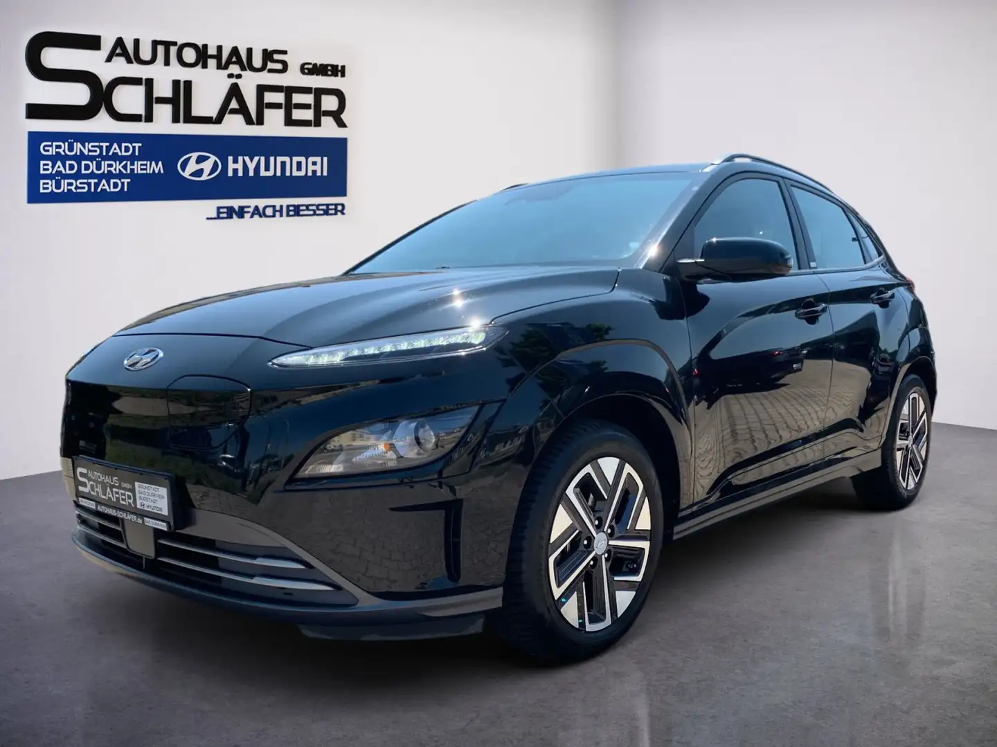 Hyundai KONA KONA Select Elektro 11kW OBC Kamera Sitzheizung Schwarz - 1
