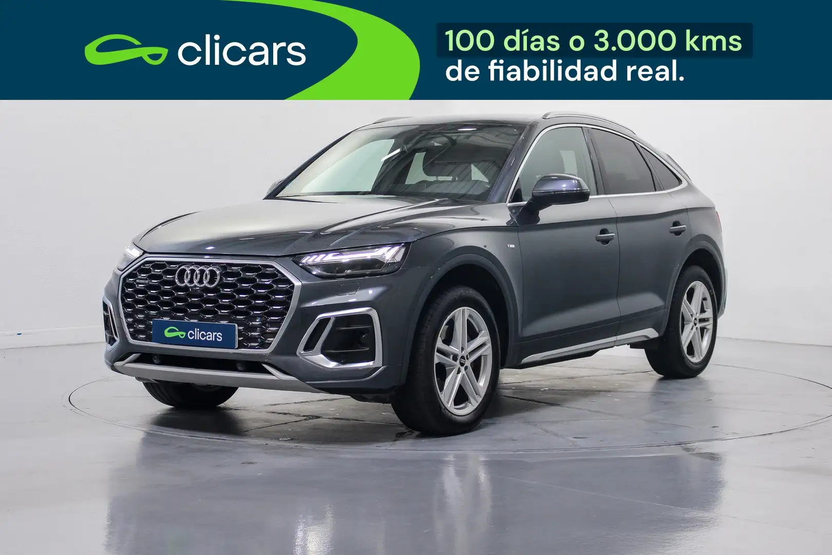 Audi Q5 Sportback 40 TDI quattro-ultra S line S tronic 150 Gris - 1