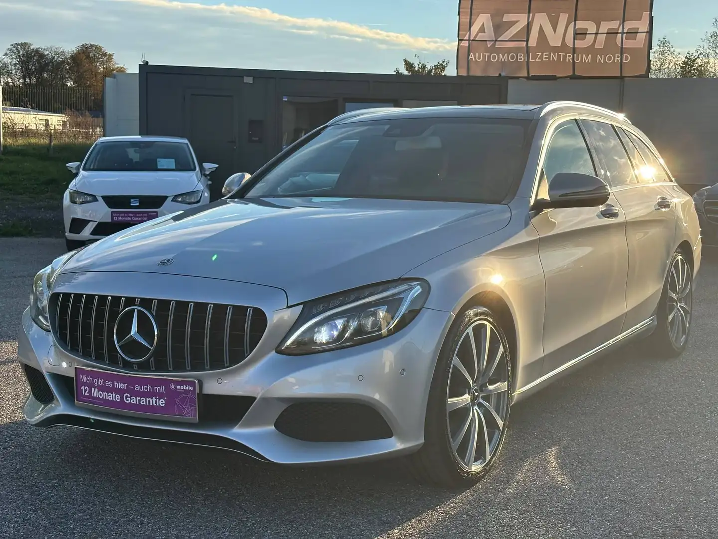 Mercedes-Benz C 220 C 220 d T BlueTEC Avantgarde Aut. *LED/ AHK/ SHZ/ TOP ZUSTAND* Silber - 1