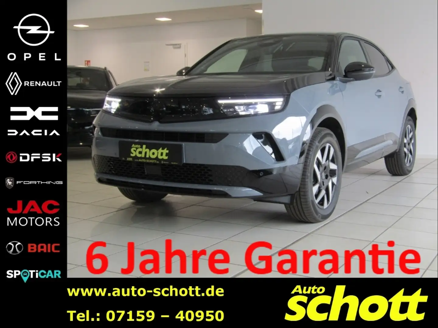 Opel Mokka EU6e , GS 1.2 Direct Injection Turbo 96 kW (130 Gris - 1