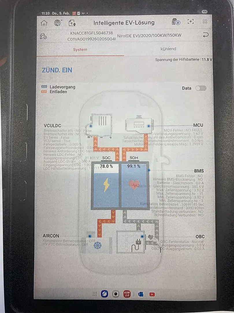 Kia e-Niro Niro EV  64kWh  Gold-Ausstattung Blau - 2