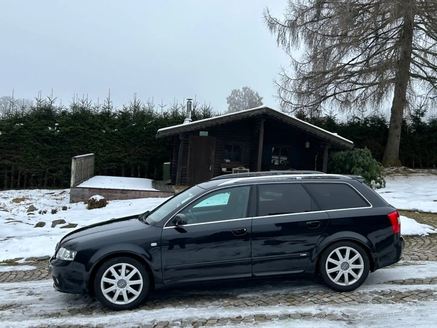Audi A4 1.8T 163PS Quattro Avant,2xSLINE,6Gang,TÜV!! Schwarz - 2
