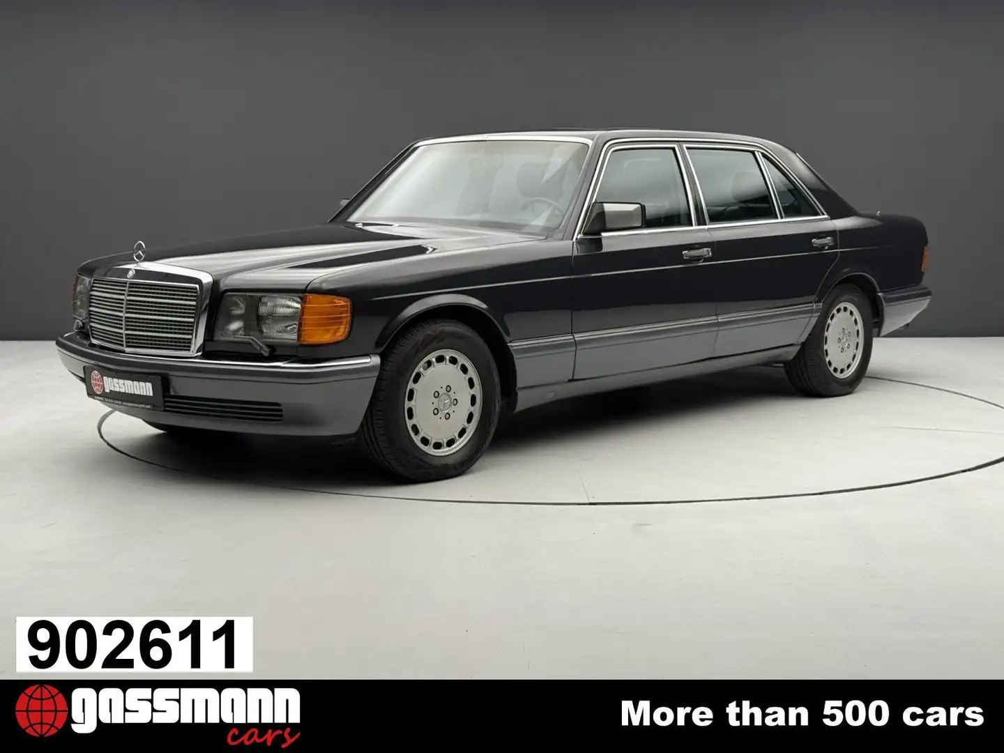 Mercedes-Benz 560 SEL Limousine, Beifahrerairbag - W126 Siyah - 1