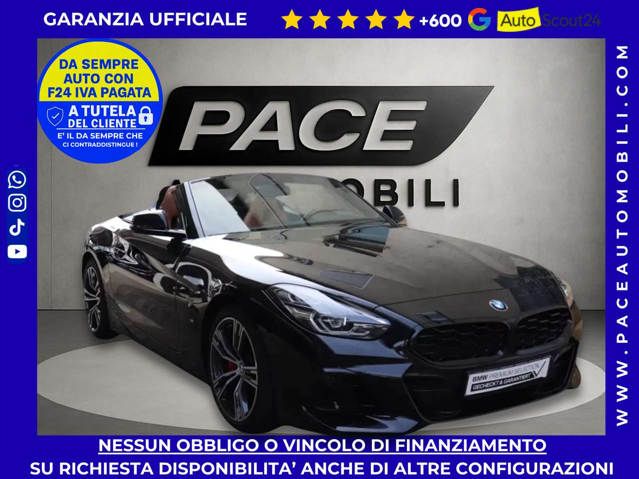 BMW Z4 20i MSPORT M-SPORT M SPORT PELLE MEMORIA ACC PDC