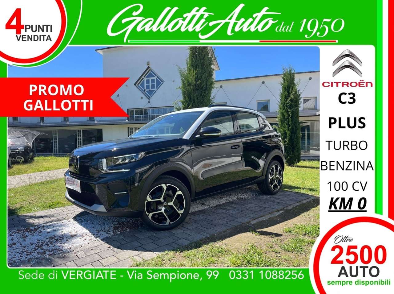 Citroen C3 Plus turbo s&s 100cv - PRMO GALLOTTI