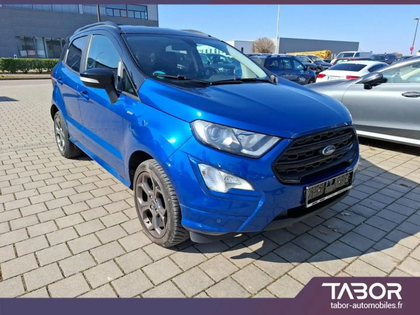 Ford EcoSport 1.0 EcoBoost 125 ST-Line GPS Bleu - 2