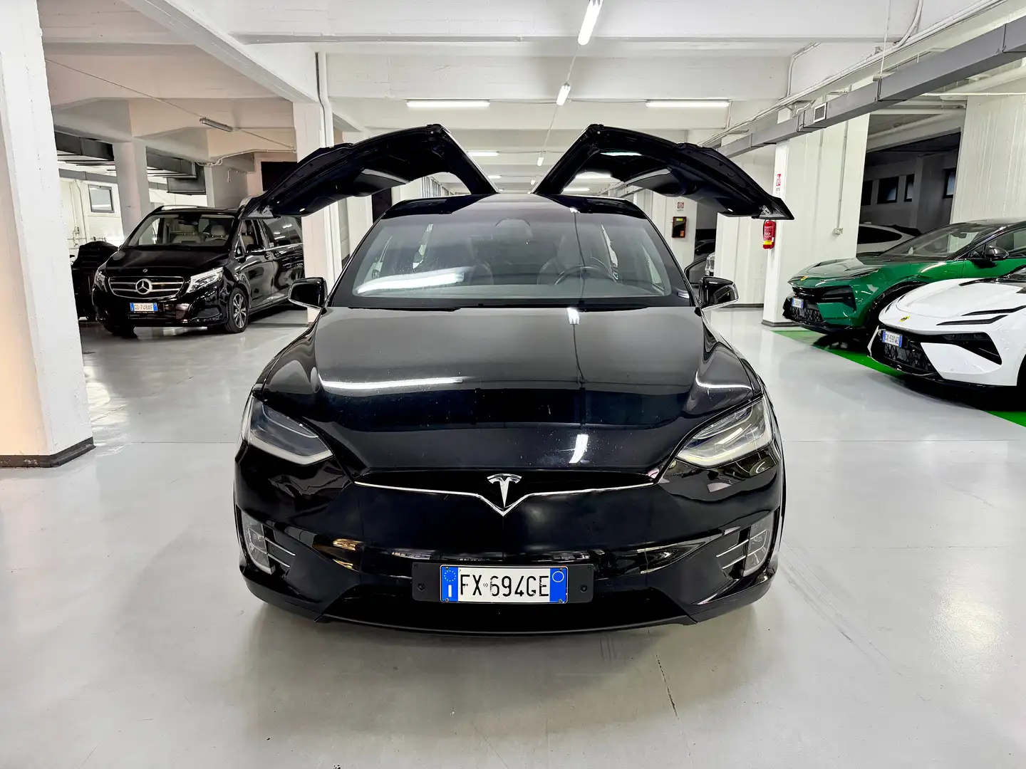 Tesla Model X Model X Performance Ludicrous 6 Posti Negro - 2