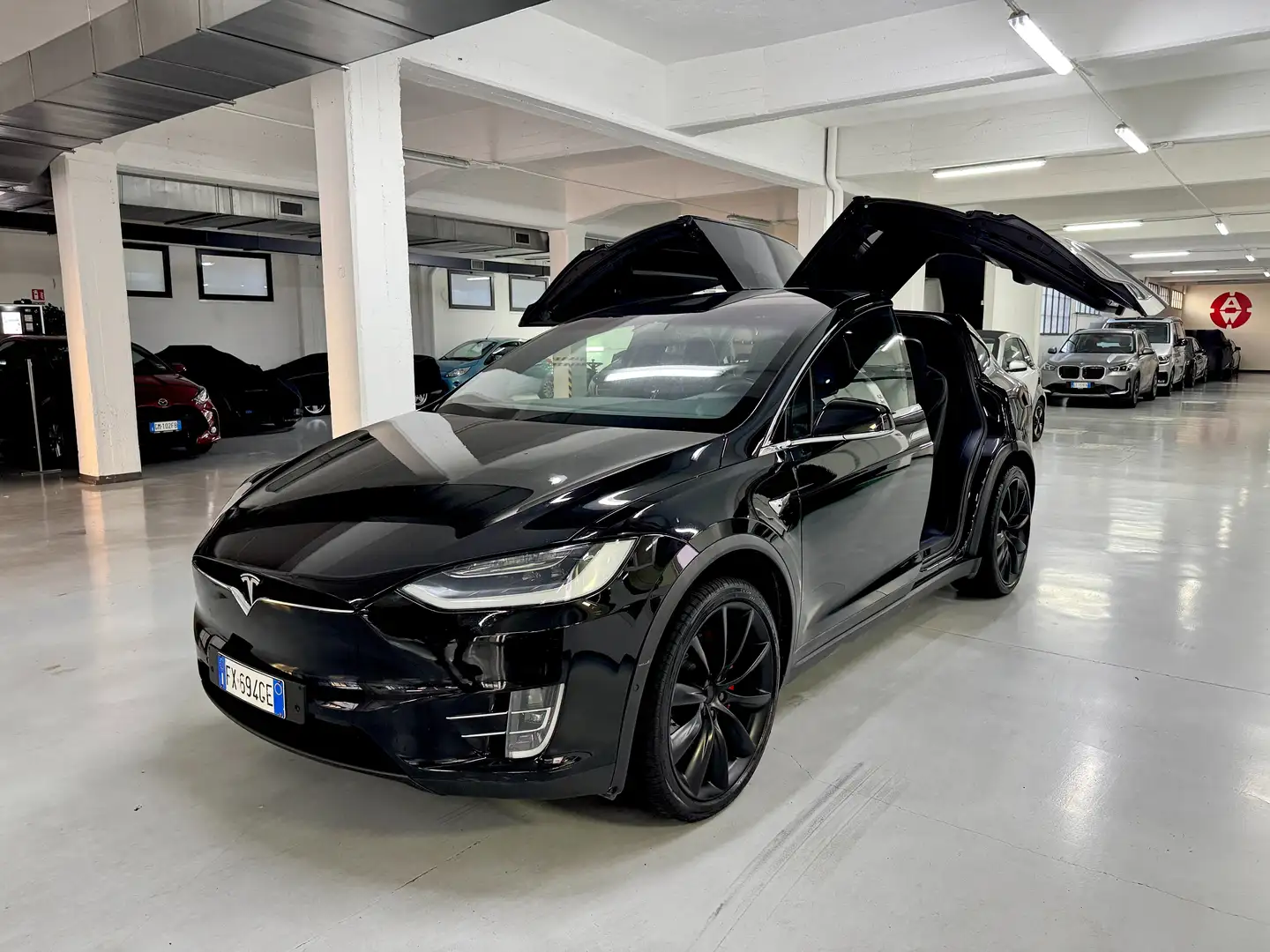 Tesla Model X Model X Performance Ludicrous 6 Posti Negro - 1