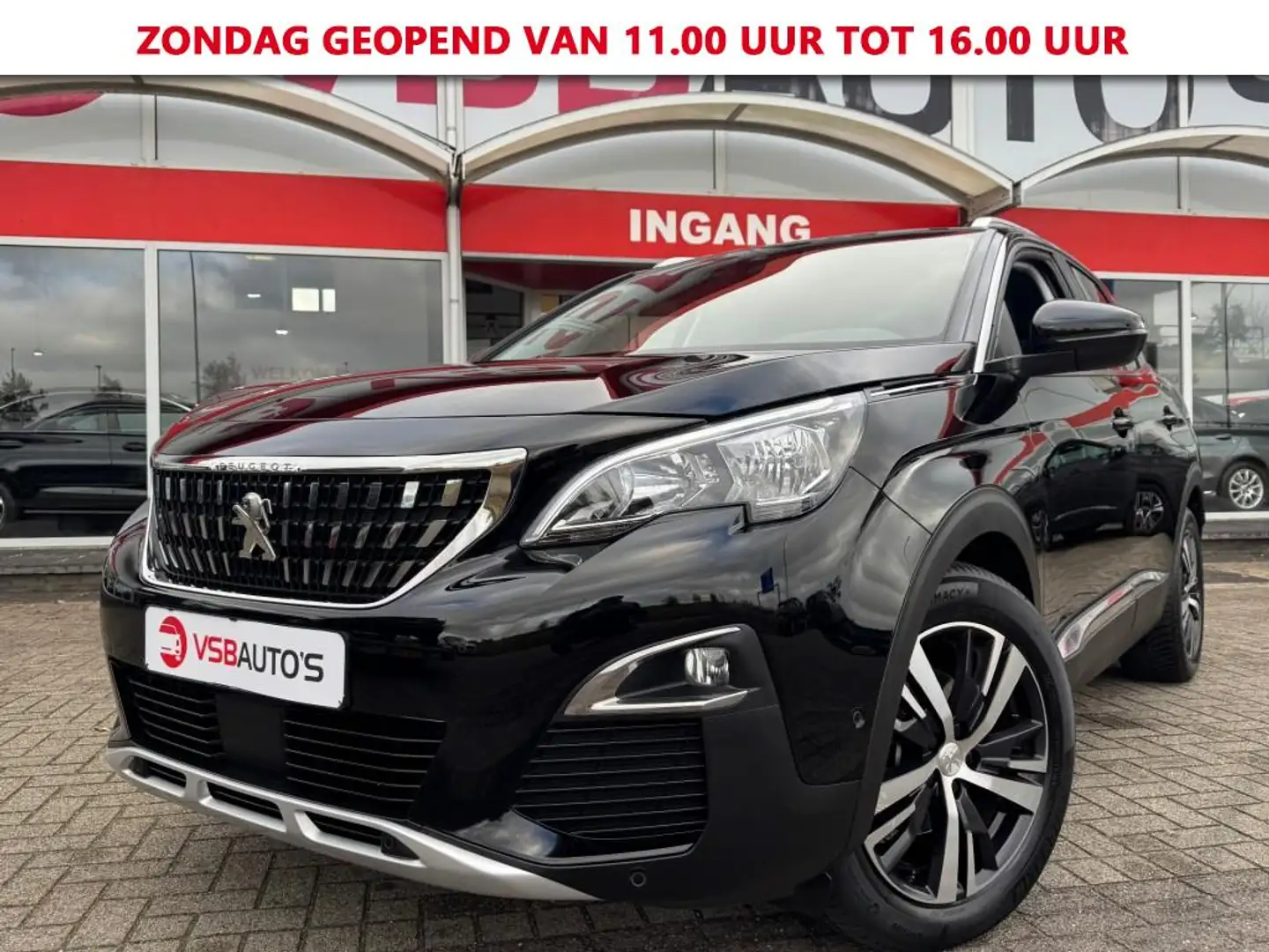 Peugeot 3008 1.2 TURBO AUT. 130PK ALLURE NAVI CAMERA CARPLAY AI Noir - 1