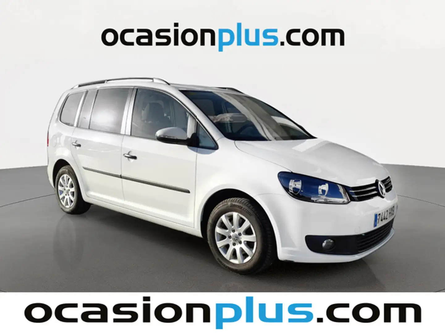 Volkswagen Touran 1.6TDI Edition BMT DSG 105 Blanc - 2