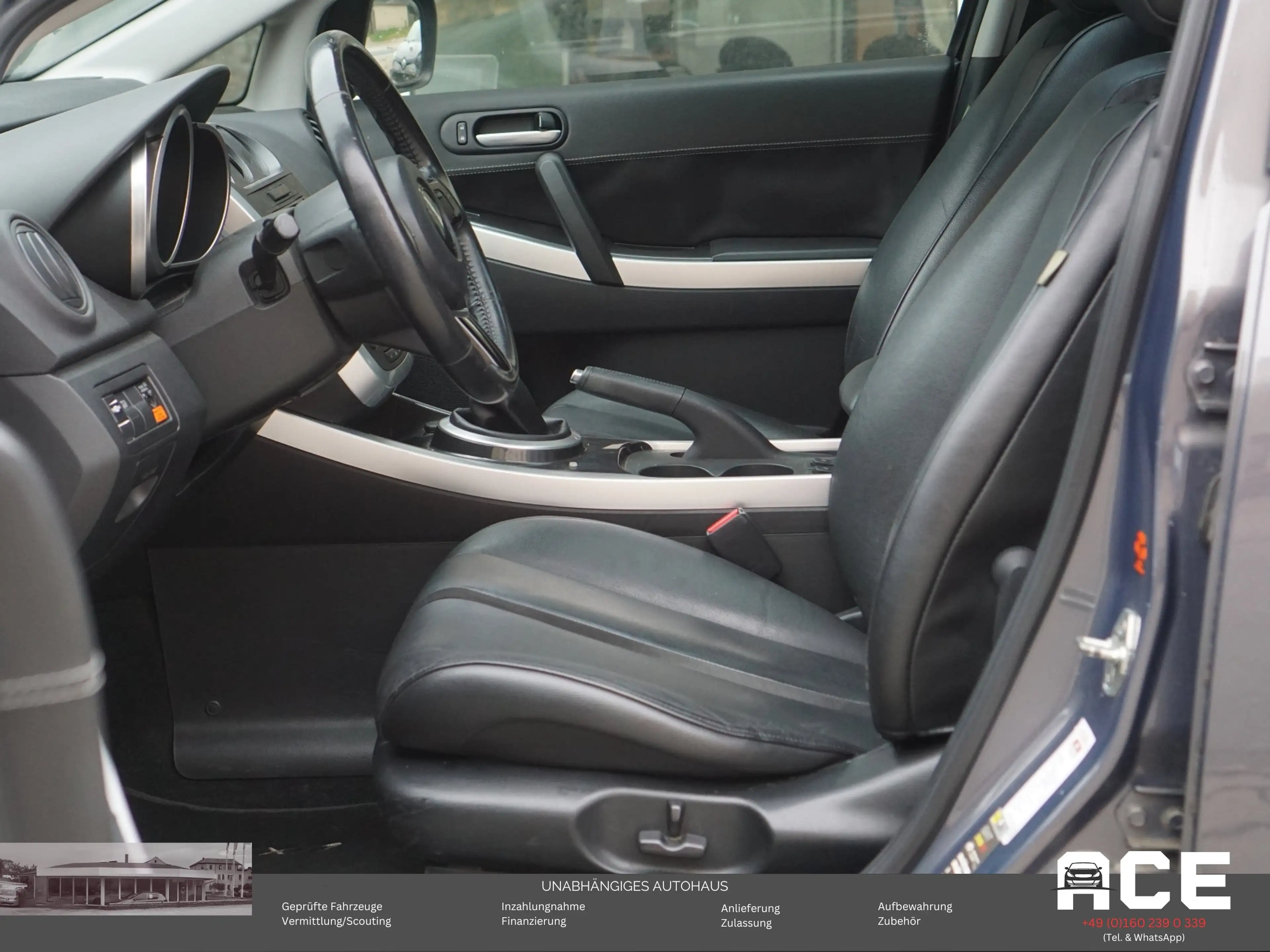 Mazda CX-7 2.3 MZR Voll-Leder-Kamera-LPG HU+Insp. neu — photo 8