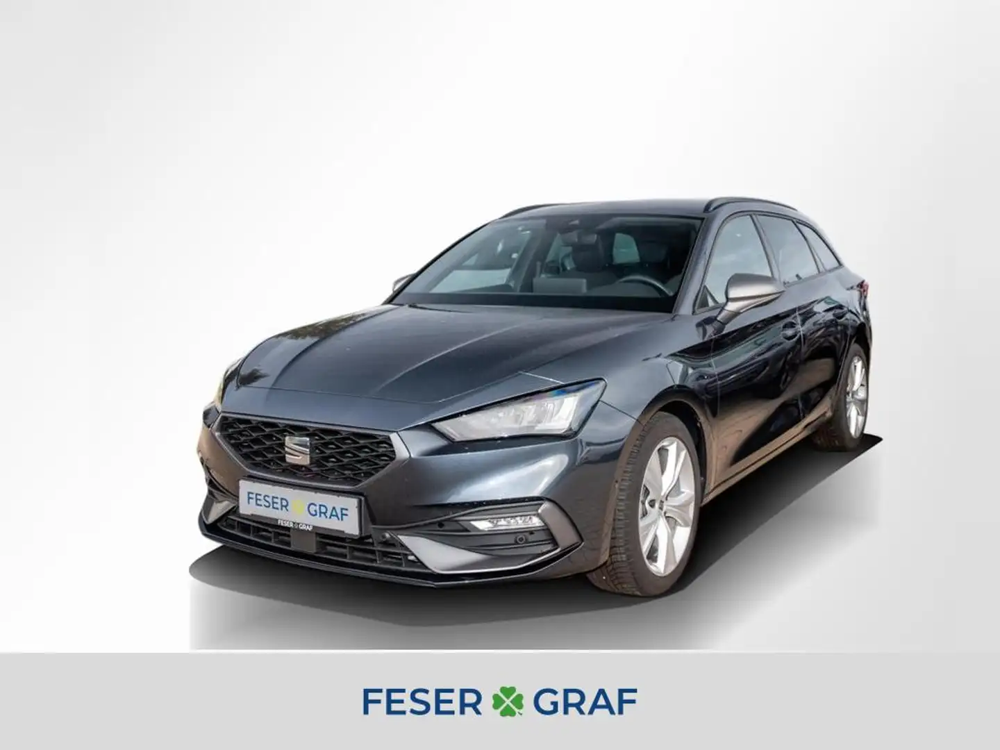 SEAT Leon Sportstourer 2.0 TDI FR NAVI/AHK/KAMERA/SHZ Grau - 1