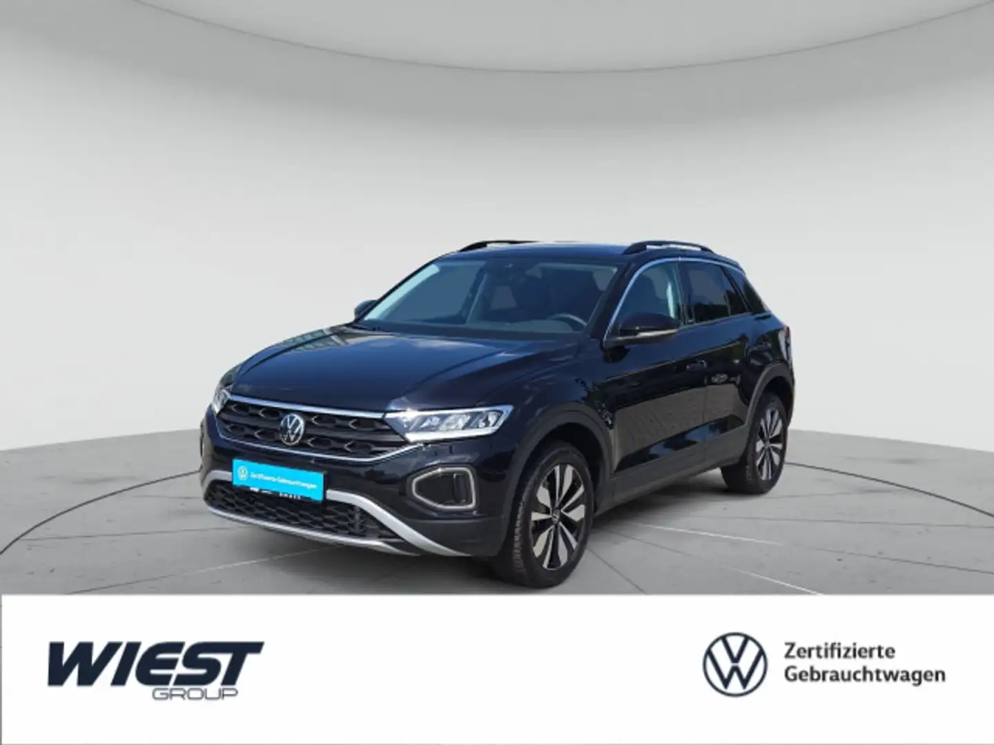 Volkswagen T-Roc MOVE 1.5 l TSI DSG, 5J.Gar./LED/KAM/NAVI/P Schwarz - 1