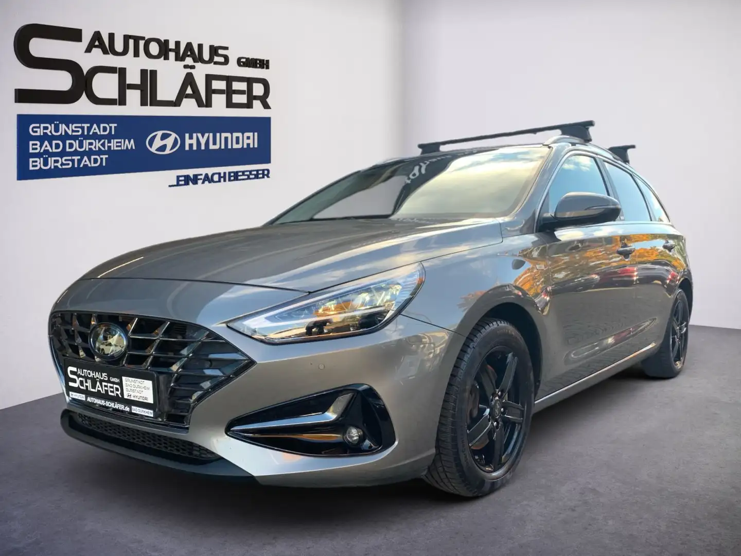 Hyundai i30 Kombi 1.5 T-GDI 7-DCT Prime Mild-Hybrid 1Hd Grau - 1