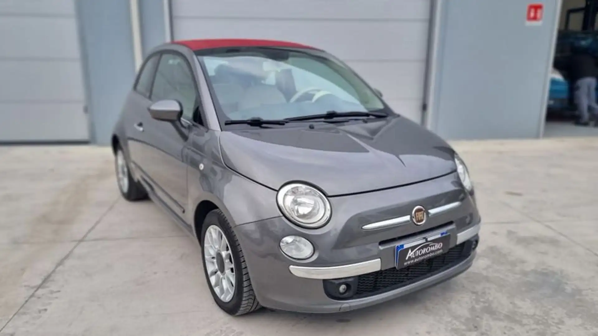 Fiat 500C 500 C 1.3 Multijet 16V 95 CV Lounge Grijs - 1