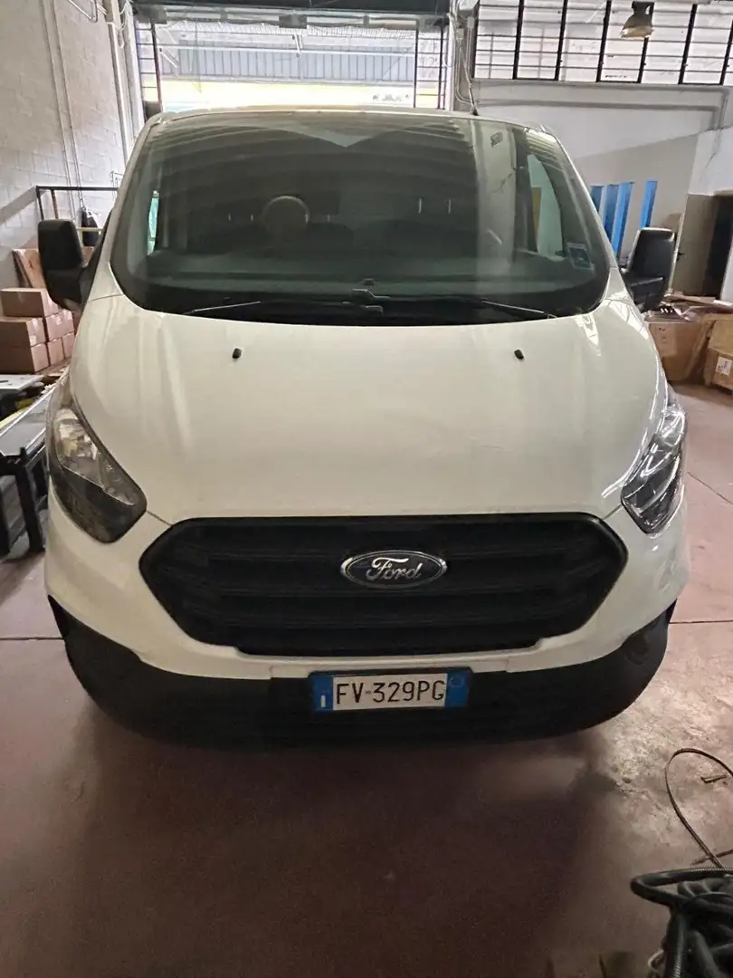 Ford Transit custom Bianco - 1