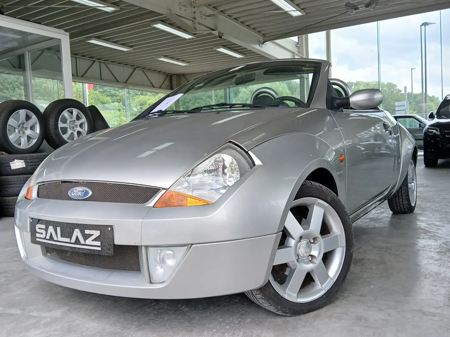 Ford Streetka 1.6i / CABRIOLET / CUIR / CLIM / JANTES ALU / RCD Argintiu - 2