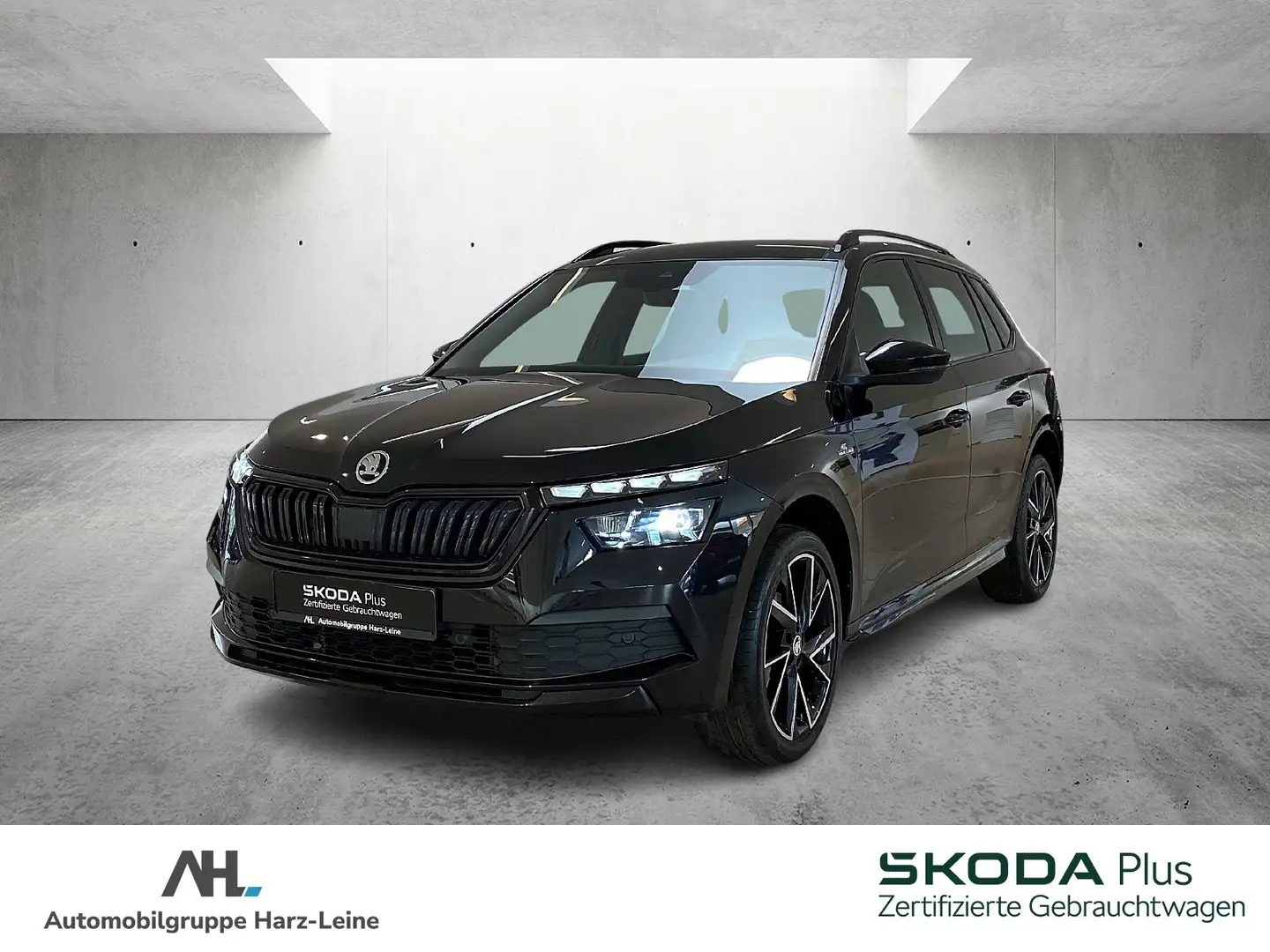 Skoda Kamiq 1.0 TSI Monte Carlo DSG AHK RFK Schwarz - 1