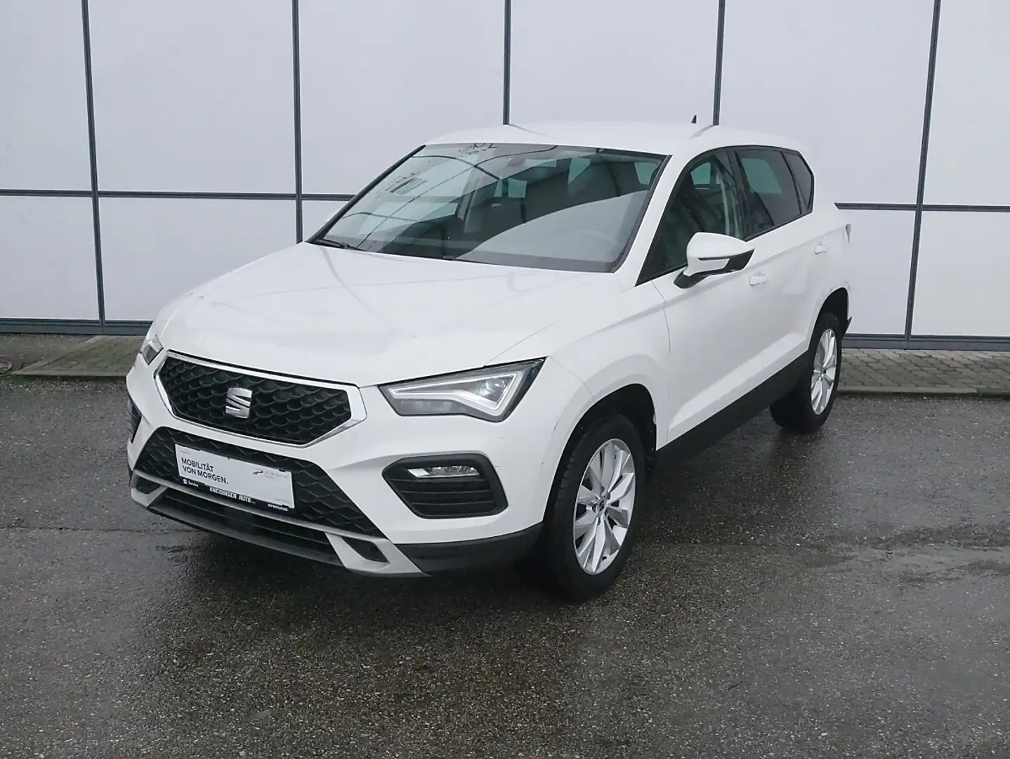 SEAT Ateca 1,5 Style ACT TSI DSG, LED, NAVI, Smart-Link, ... Weiß - 2