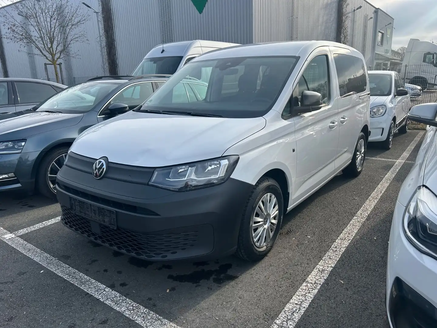 Volkswagen Caddy Basis /ACC/PDC Blanc - 1