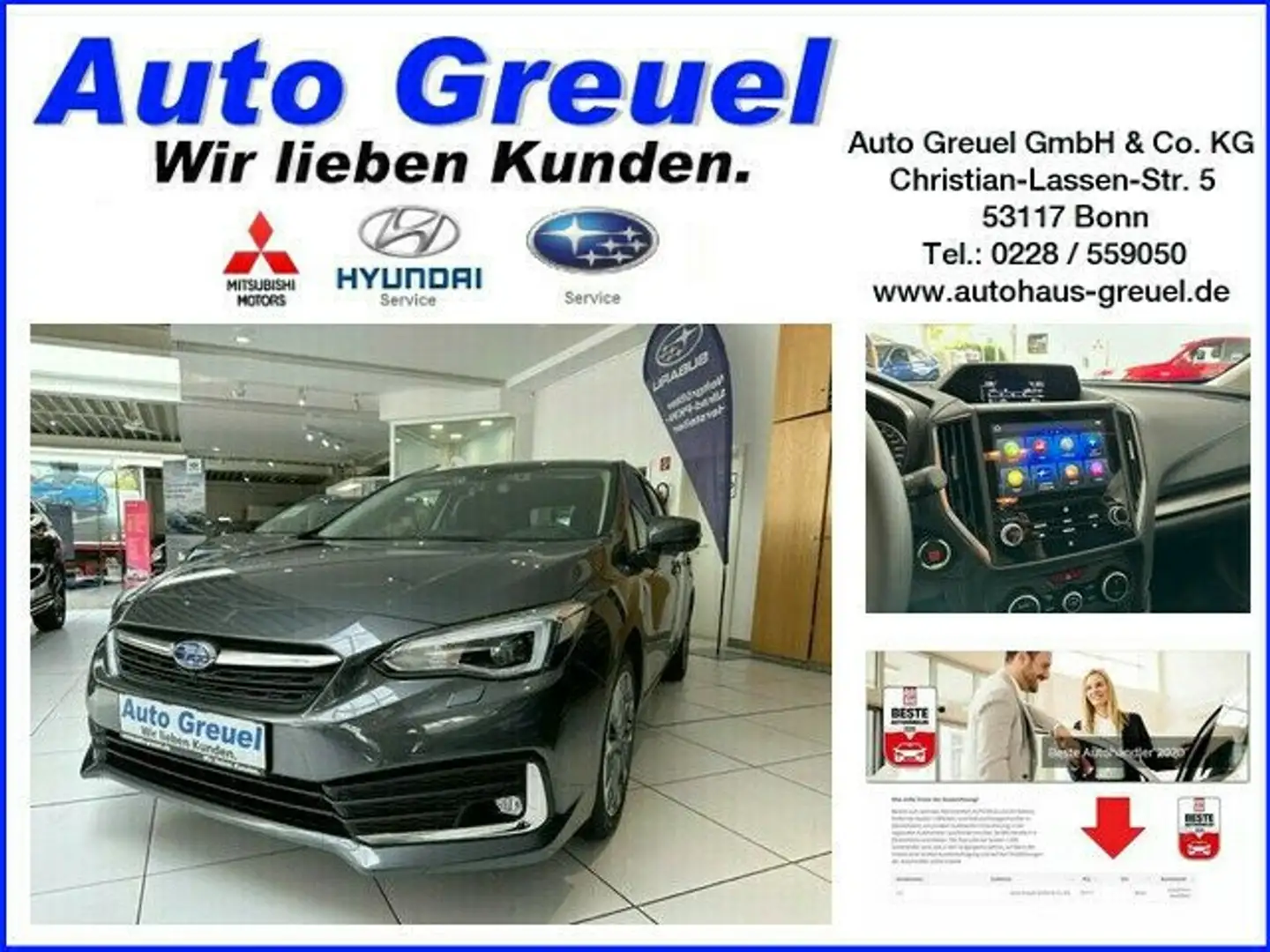 Subaru Impreza Exclusive "Lager" Grau - 1
