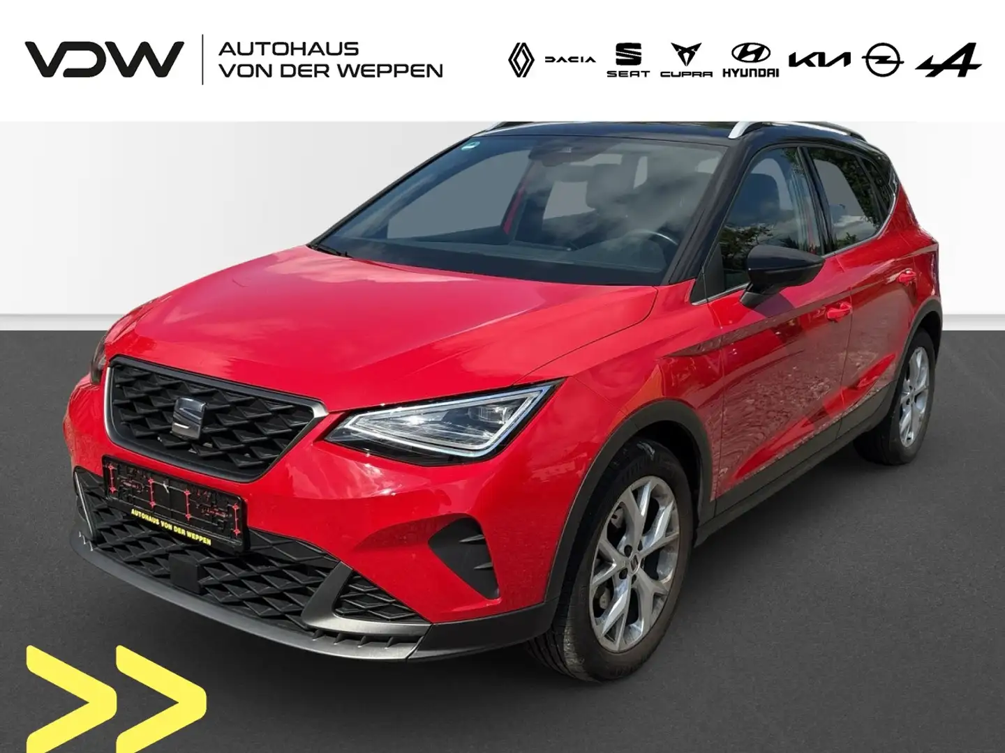 SEAT Arona FR 1,5 TSi, Automatik, Klima Klima Navi Rot - 1