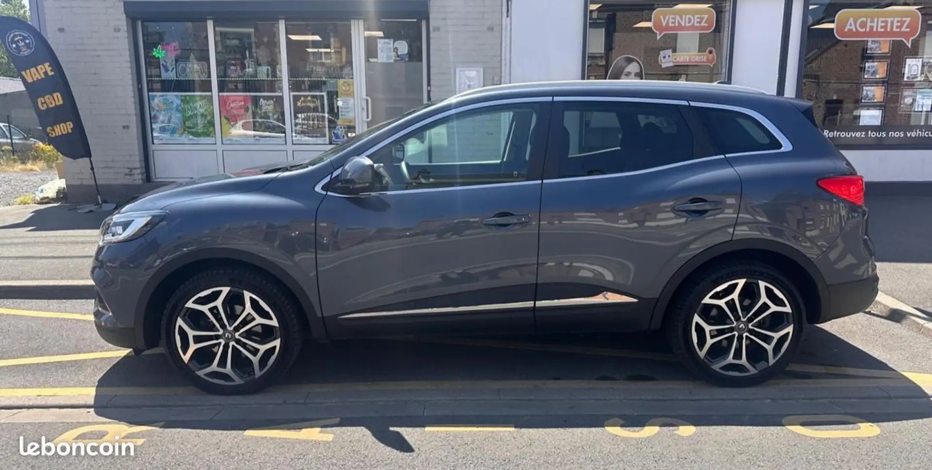 Renault Kadjar 1.5 BLUEDCI 115 TECHNO Gris - 2