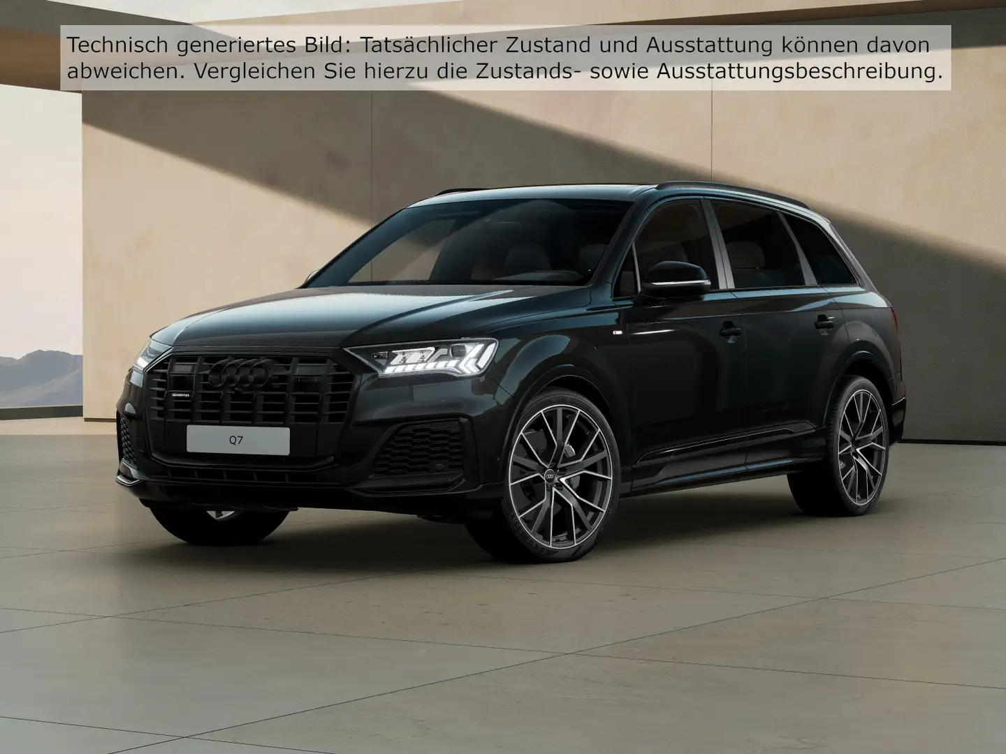 Audi Q7 S-Line 55TFSI quattro/ Pano, Matrix, Air, AHK Schwarz - 2