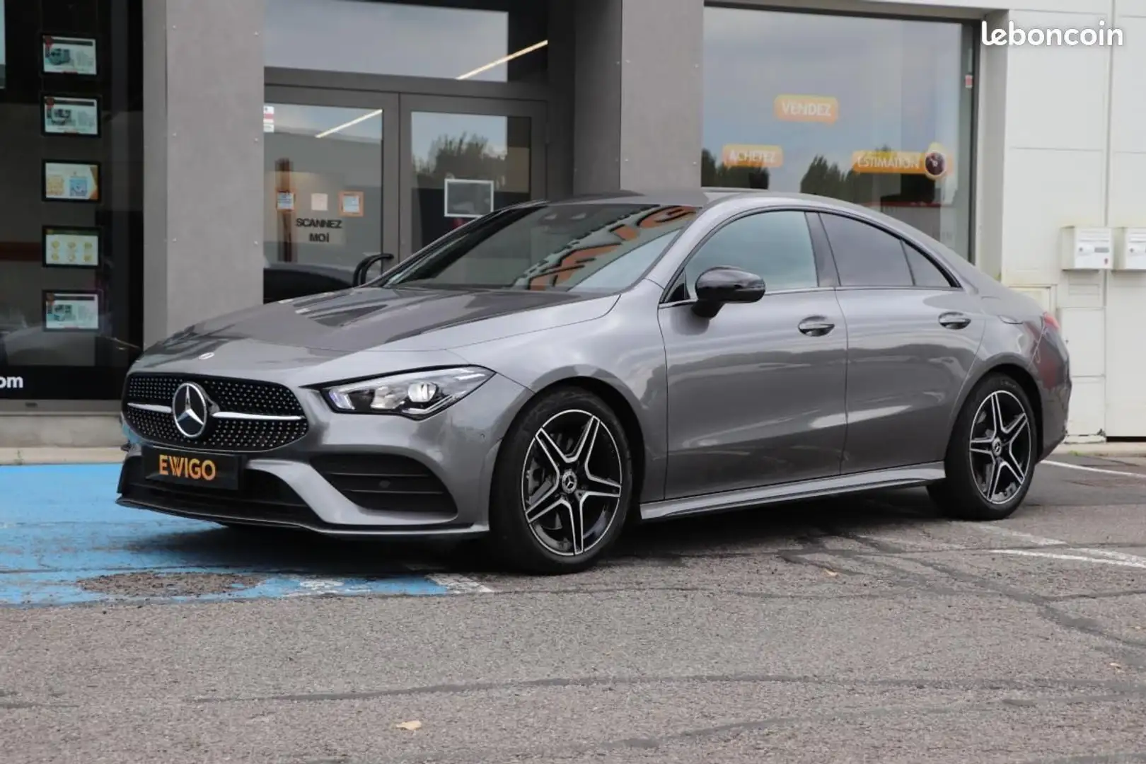 Mercedes-Benz CLA 250 Classe Mercedes COUPE 2.0 250 225 AMG LINE 7G-DCT  Gris - 1