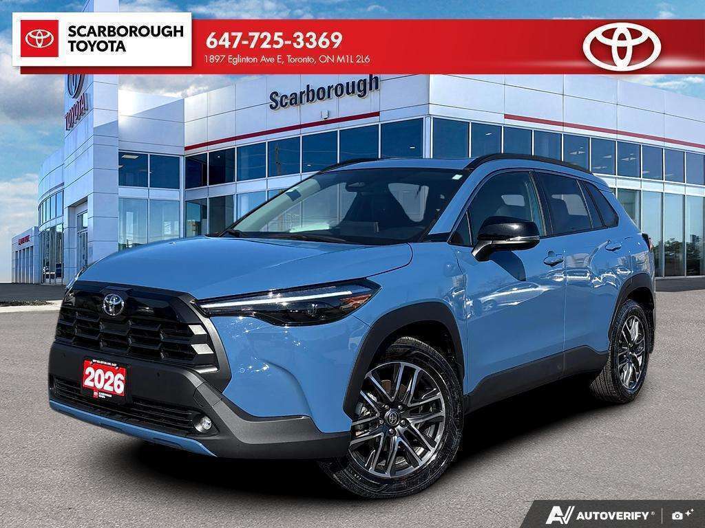 Blue 2026 Toyota Corolla Cross SUV / Crossover All-Wheel Drive Automatic