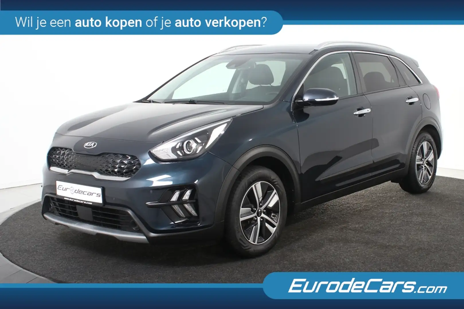 Kia Niro 1.6 GDi Hybrid *1ste Eigenaar*Leer*Navigatie*Keyle Bleu - 1