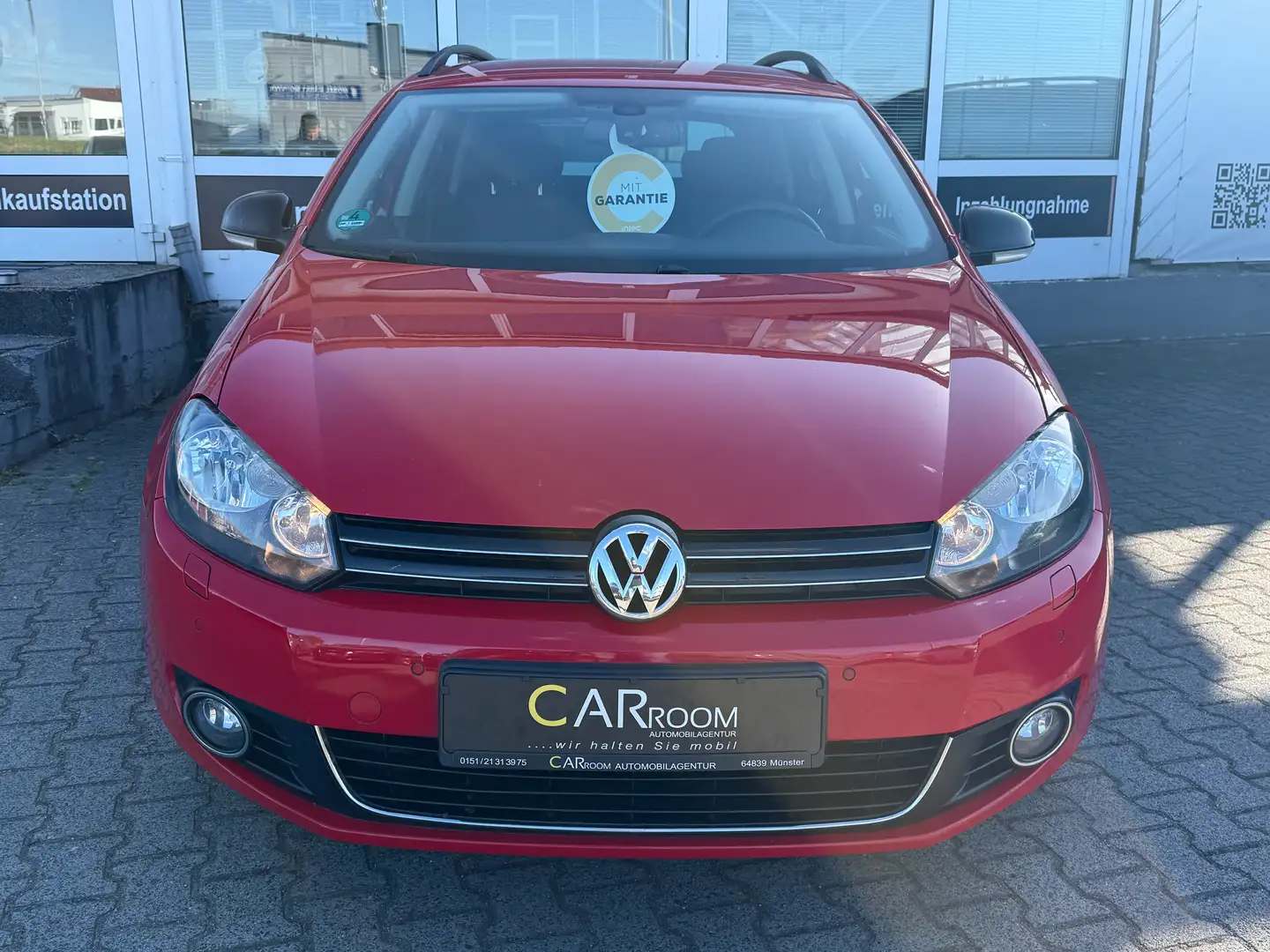 Volkswagen Golf Variant Style BlueMotion*Kamera*Ahk.*1HAND*TÜV NEU* Rojo - 2