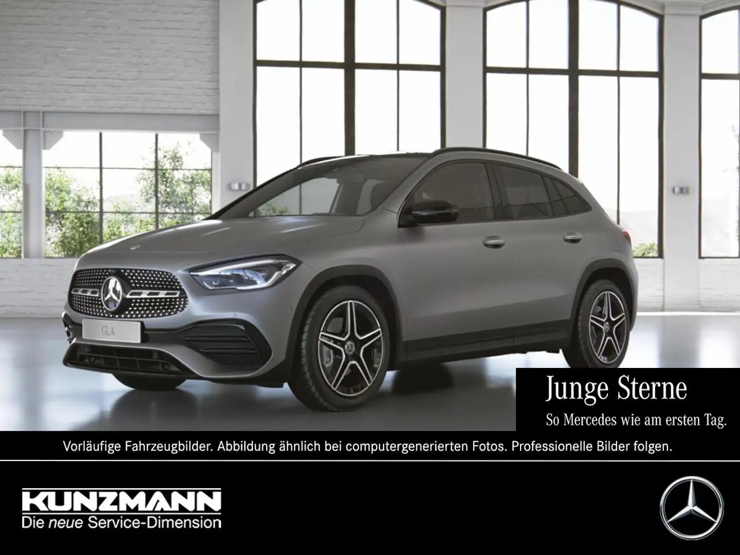 Mercedes-Benz GLA 250 e AMG Night Distronic Panorama 360° Gris - 1