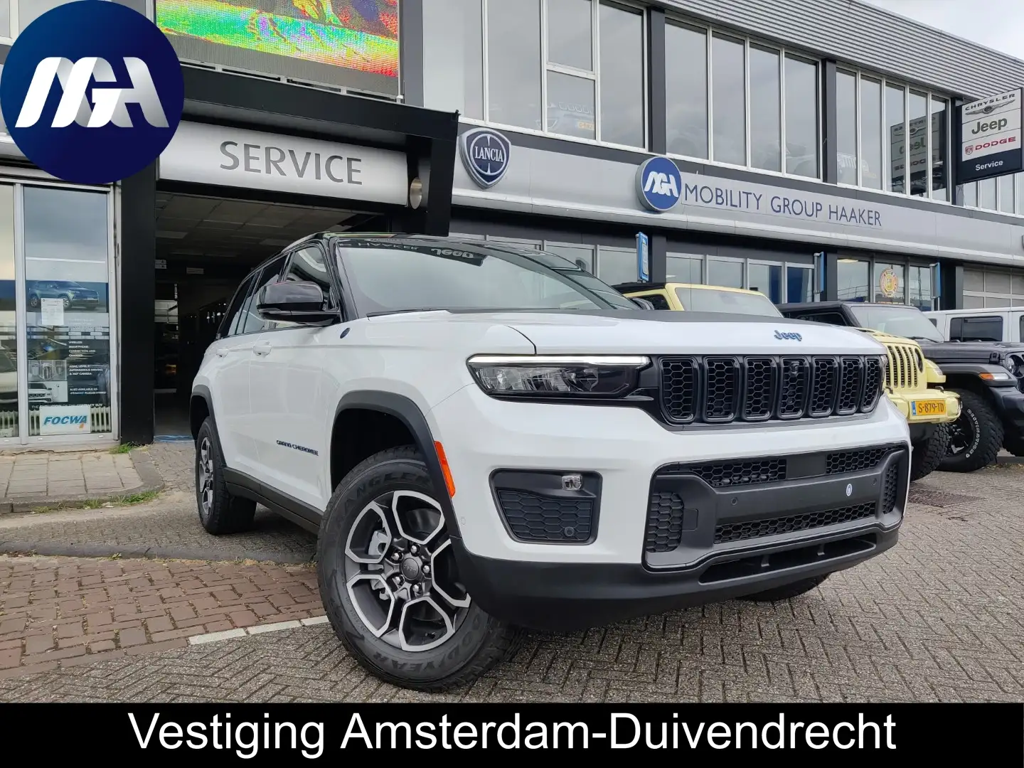 Jeep Grand Cherokee Plug-in Hybrid 4xe Trailhawk Wit - 1