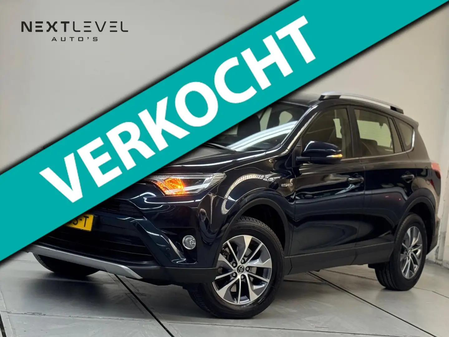 Toyota RAV 4 2.5 Hybrid Dynamic Navi Adaptive Cruise Camera Ele Zwart - 1