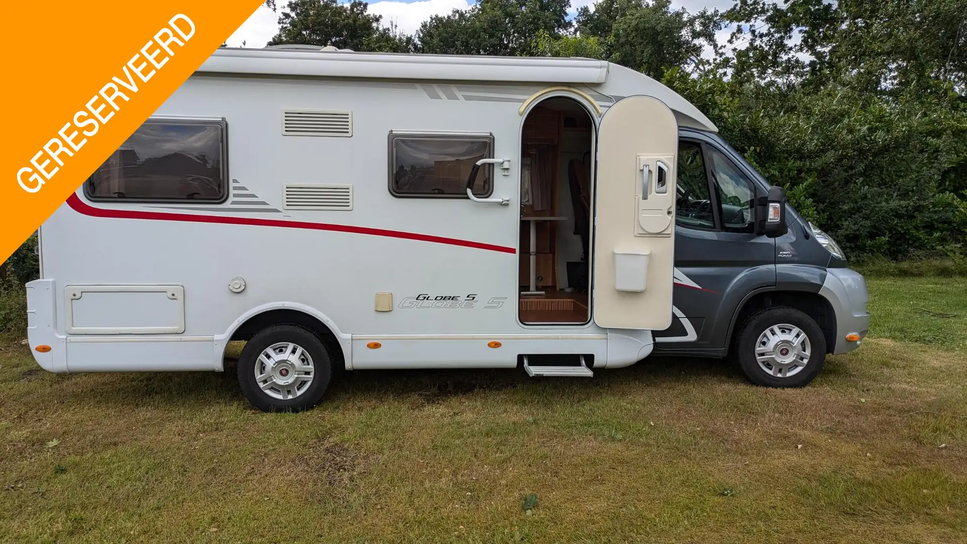 Dethleffs Globe S-T 587 Camper half integraal Wit - 1