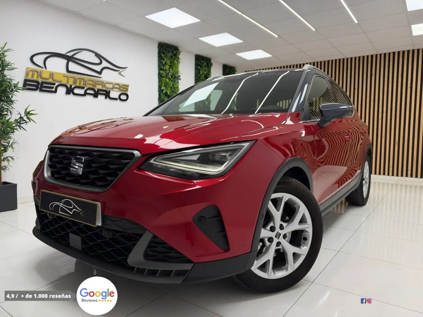 SEAT Arona 1.0 TSI S&S FR DSG7 XM 110 Rojo - 2
