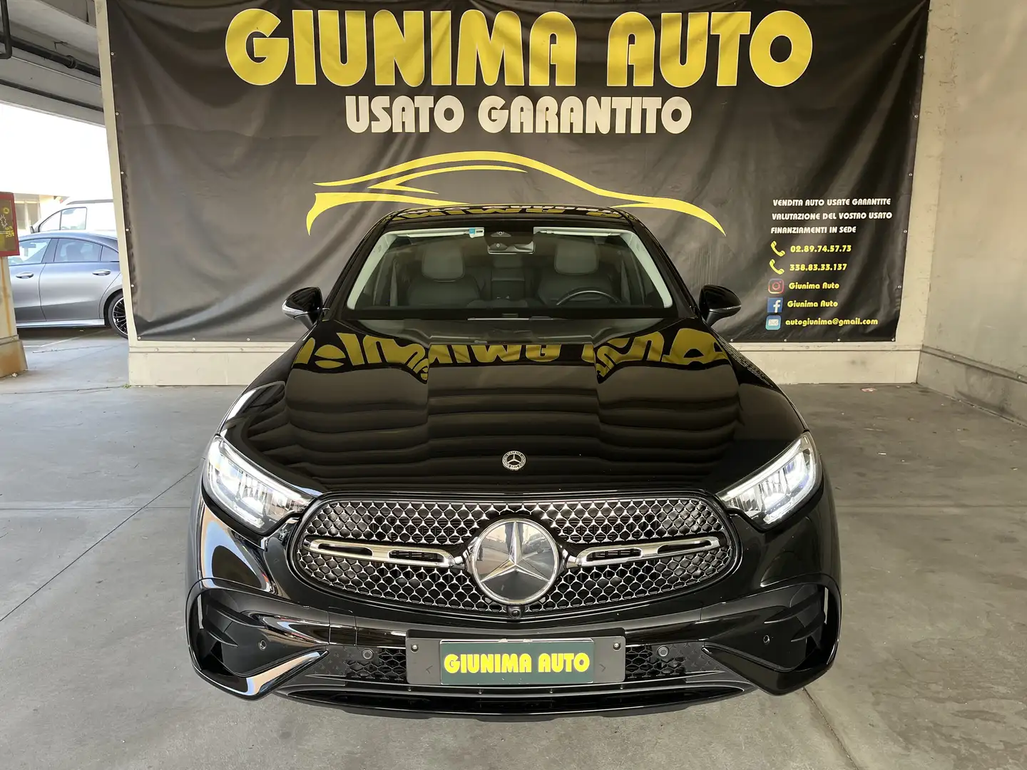 Mercedes-Benz GLC 300 GLC Coupe 4x4 de phev AMG Line Premium auto Noir - 2