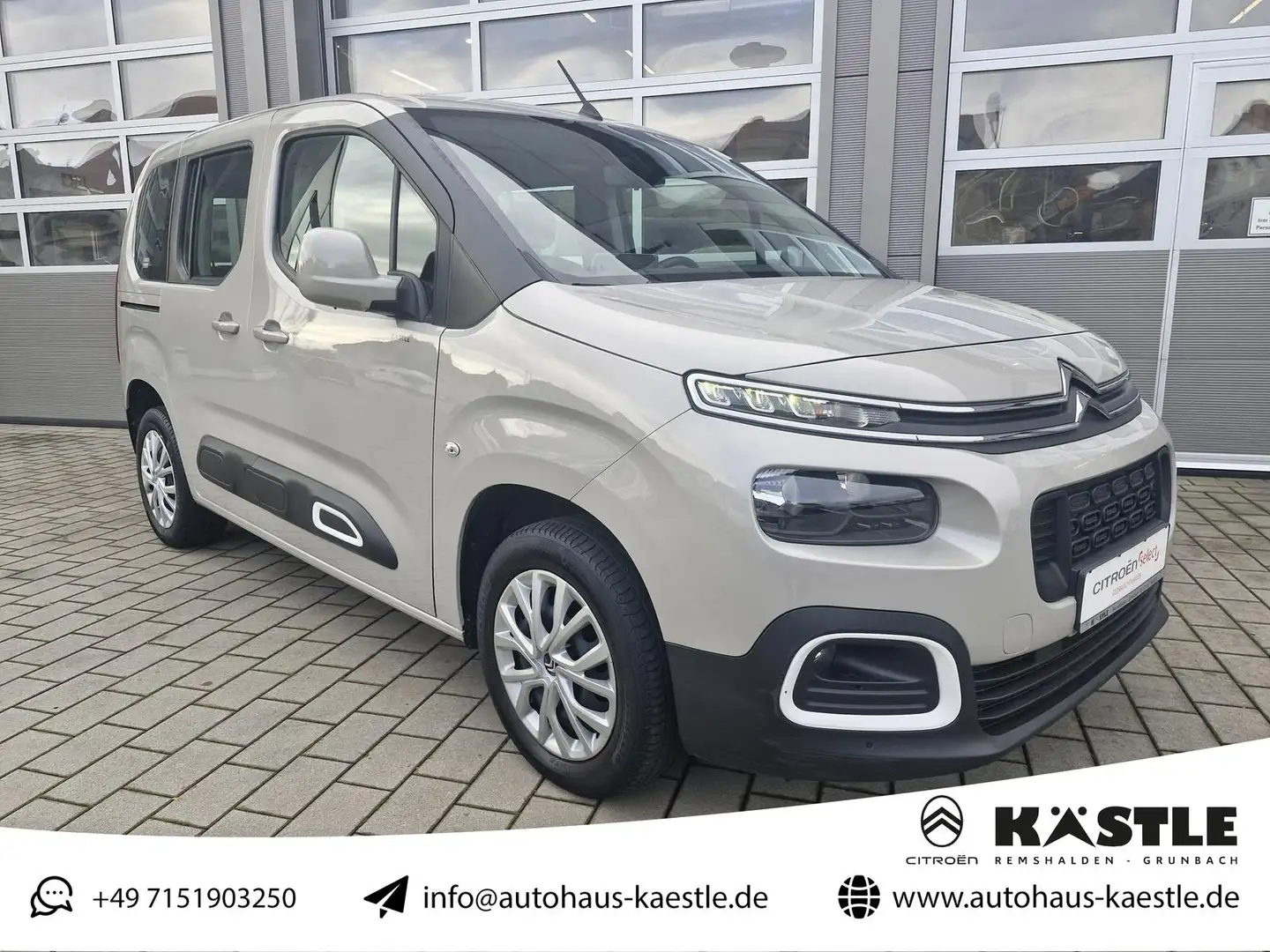 Citroen Berlingo Feel M PT 130 EAT8 AHK*SHZ*Kamera*Andro Beige - 1