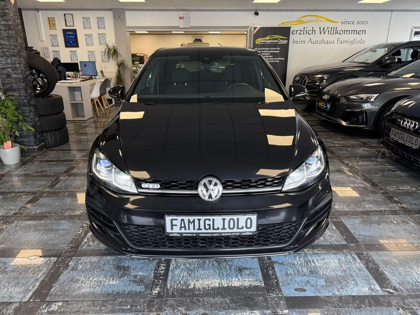 Volkswagen Golf VII Lim. GTD BMT/Start-Stopp*Klimaauto*Navi Schwarz - 2